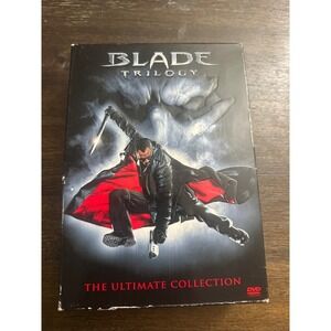 Blade Trilogy The Ultimate Collection DVD 5-Disc Set Wesley Snipes Marvel Marvel